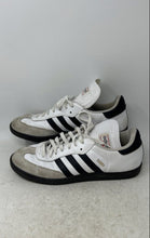 Load image into Gallery viewer, Adidas Mens Samba Classic 772109 White Gray Lace-Up Sneaker Shoes Size 10.5

