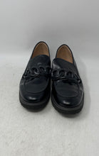 Load image into Gallery viewer, Cole Haan Womens Geneva Chain W27247 Black Leather Slip-On Loafer Shoes Size 8B
