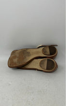 Load image into Gallery viewer, Michael Kors Womens Brown Leather Ankle Strap Flat Thong Sandals Size 7.5M
