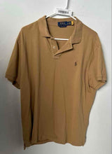 Load image into Gallery viewer, Polo Ralph Lauren Mens Brown Cotton Custom Slim Fit Polo Shirt Size XL
