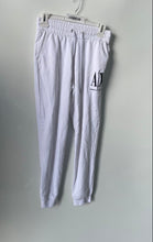 Load image into Gallery viewer, Armani Exchange Mens White Elastic Waist Tapered Leg Jogger Pants Size Small
