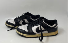 Load image into Gallery viewer, Nike Mens Dunk Low White Black Leather Lace-Up Low Top Sneaker Shoes Size 10
