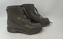 Load image into Gallery viewer, DKNY Womens Tilly Green Round Toe Lace-Up Ankle Rain Boots Size 7 M
