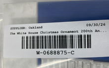Load image into Gallery viewer, The White House Historical Association 200th Anniversary 2000 Ornament w/ Box
