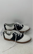 Load image into Gallery viewer, Predictions Womens Saddle 136016 Black White Faux Leather Oxford Shoes Size 7.5
