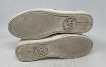 Load image into Gallery viewer, Michael Kors Mens Keaton Beige White Monogram Print Low Top Sneakers Shoes Sz 7M
