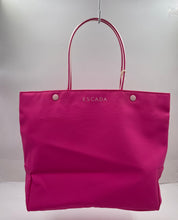 Load image into Gallery viewer, Escada Sexy Graffiti Beauty Womens Pink Graphic Print Medium Tote Handbag
