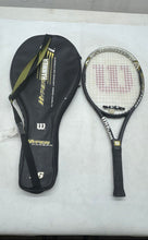 Load image into Gallery viewer, Wilson Hyper Hammer Black And Yellow Sporting Tennis Racquet With Case
