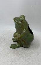 Load image into Gallery viewer, Engraved Green Home Decorative Collectible Frog Figurine
