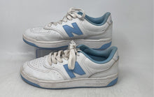 Load image into Gallery viewer, New Balance Unisex 80 BB80BLU White And Light Blue Sneaker Shoes Size M7 W8.5 D
