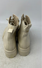 Load image into Gallery viewer, Sam Edelman Womens Garret Beige Leather Platform Combat Boots Size 7.5M

