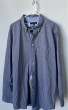 Load image into Gallery viewer, Tommy Hilfiger Mens Gray Cotton Classic Fit Button-Up Shirt Size XXL With Tag
