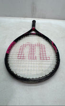 Load image into Gallery viewer, Wilson Hope Womens Black And Pink Comfort Grip Pro Tennis Racquet
