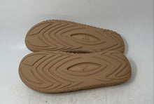 Load image into Gallery viewer, Adidas Mens Reptossage Brown Leather Open Toe Slip-On Slide Sandals Size 9
