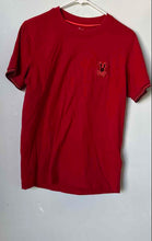 Load image into Gallery viewer, Psycho Bunny Mens Red Cotton Short Sleeve Crew Neck Pullover T-Shirt Size 3

