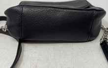 Load image into Gallery viewer, Michael Kors Womens Fulton Black Leather Adjustable Strap Crossbody Bag
