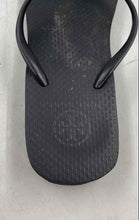 Load image into Gallery viewer, Authentic Tory Burch Womens Thandie Black Flip Flop Sandals Size 6/7 Stained
