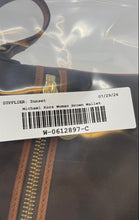 Load image into Gallery viewer, Michael Kors Womens Brown Outer Pocket Card Holder Zipper Wristlet Wallet
