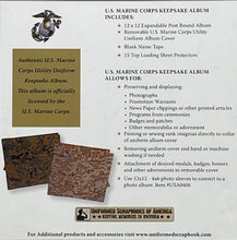 Load image into Gallery viewer, Uniformed Scrapbooks Of America Keepsake Album U.S. Marines Desert Marpat
