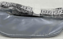 Load image into Gallery viewer, Versace Fragrances Womens Silver-Tone Top Zipper Adjustable Waist Fanny Pack

