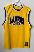 Load image into Gallery viewer, Ultra Game Mens Yellow Los Angeles Lakers LeBron James Basketball Jersey Size L
