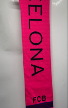 Load image into Gallery viewer, Rogers Unisex Adults Pink FC Barcelona Soccer Scarf Size 7" x 62"
