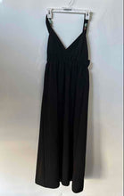 Load image into Gallery viewer, Zara Womens Black Deep V-Neck Sleeveless Pullover Maxi Dress Size XS
