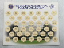 Load image into Gallery viewer, Brown Blue The Complete Presidential Coin Collection Display Box Only
