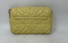 Load image into Gallery viewer, Zara Womens Yellow Gold Quilted Inner Pocket Chain Strap Medium Shoulder Bag
