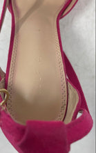 Load image into Gallery viewer, Kelly &amp; Katie Womens Sevama Pink Pointed Toe Ankle Strap High Pump Heels Sz 7.5M
