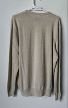 Load image into Gallery viewer, Black Brown 1826 Mens Beige Long Sleeve Crew Neck Pullover Sweater Size XXL
