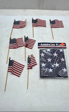 Load image into Gallery viewer, American Spear Handheld Traditional Flags With Stick Lot Of 8 Pcs
