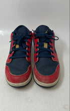 Load image into Gallery viewer, Nike Kids Air Jordan 1 Low FQ7380-400 Red Navy Lace-Up Sneaker Shoes Size 6.5Y
