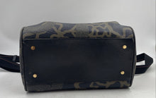 Load image into Gallery viewer, Authentic Tous Womens Black Dark Green Detachable Strap Satchel Purse Damaged
