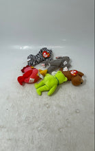 Load image into Gallery viewer, Lot Of 5 Pcs Ty Mixed Variety Beanie Animals And Bears Plush Toy Collection
