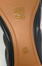 Load image into Gallery viewer, Authentic Tory Burch Womens Black Leather Slip-On Ballet Flats Size 9.5M
