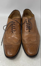 Load image into Gallery viewer, Mercanti Fiorentini Mens Brown Leather Wingtip Oxford Dress Shoes Size 12 M
