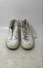 Load image into Gallery viewer, Nike Womens Dunk High White Beige Sneaker Shoes Size 6 No Laces No Insole
