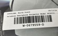 Load image into Gallery viewer, TEK Paladone PP3015 40 Inch Screen Portable Smartphone Projector w/ Box Untested
