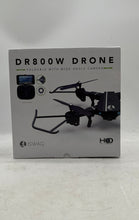 Load image into Gallery viewer, iSwag DR800W Black Drone Foldable With HD Wide Angle Camera Not Tested In Box
