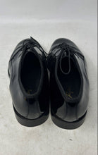 Load image into Gallery viewer, Vito Rufolo Mens Black Patent Leather Lace-Up Derby Dress Shoes Size 9
