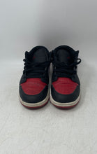 Load image into Gallery viewer, Nike Kids Air Jordan 1 Low 553560-161 Black White Red Sneaker Shoes Size 7Y
