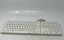 Load image into Gallery viewer, Apple Model A1048 White Standard Wired Full-Size Layout Slim Keyboard Not Tested
