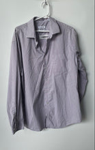 Load image into Gallery viewer, Calvin Klein Mens White Wrinkle Free Stretch Dress Shirt Size XL 17-17.5 34/35
