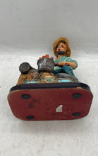 Load image into Gallery viewer, Unbranded Man With Beard Sitting By Campfire Decorative Collectible Figure
