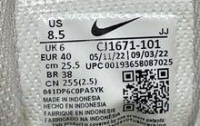 Load image into Gallery viewer, Nike Womens Air Max Fusion CJ1671-101 White Pink Lace-Up Sneaker Shoes Size 8.5
