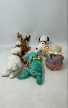 Load image into Gallery viewer, Set Of 5 Pieces Ty Beanie Baby Collectible Stuffed Animals Plush Toys With Tags
