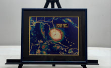 Load image into Gallery viewer, Hurricane Andrew 1992 Infrared Satellite Image Of Florida Framed Art Print

