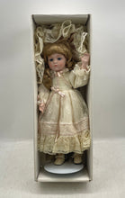 Load image into Gallery viewer, Dynasty Doll Anna Collection Victorian Angel Girl Porcelain Doll With Box
