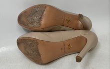 Load image into Gallery viewer, Pour La Victoire Womens Gilliana Beige Leather Stiletto High Pump Heels Sz 6.5M
